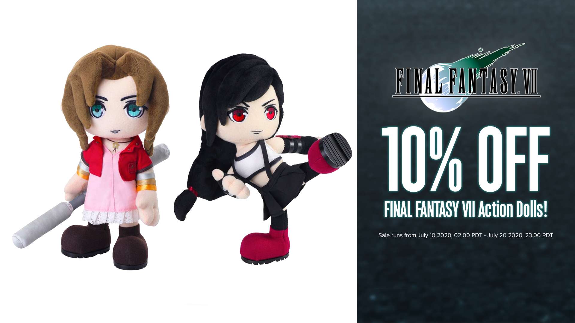 These FINAL FANTASY VII action dolls are super adorable | Square
